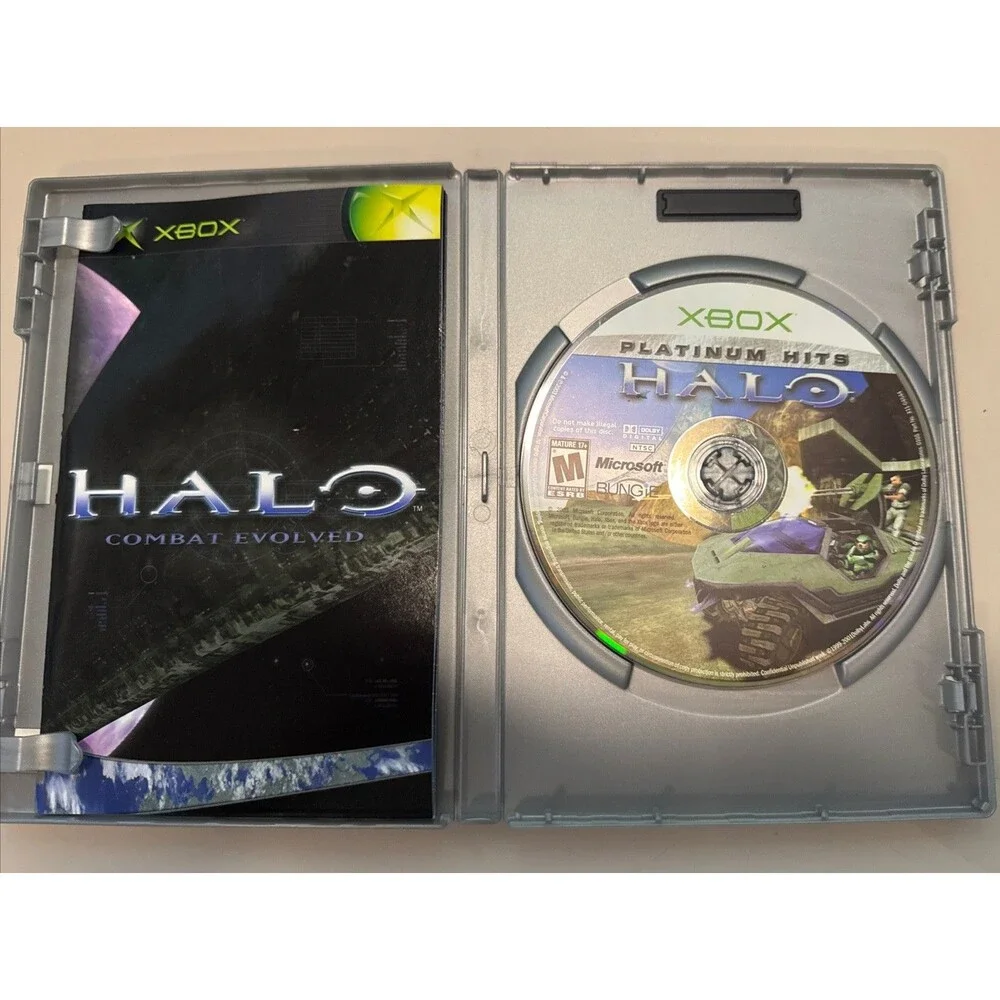 Halo Triple Pack - Complete, CIB - Halo, Halo 2, Halo 2 Map Pack - Xbox